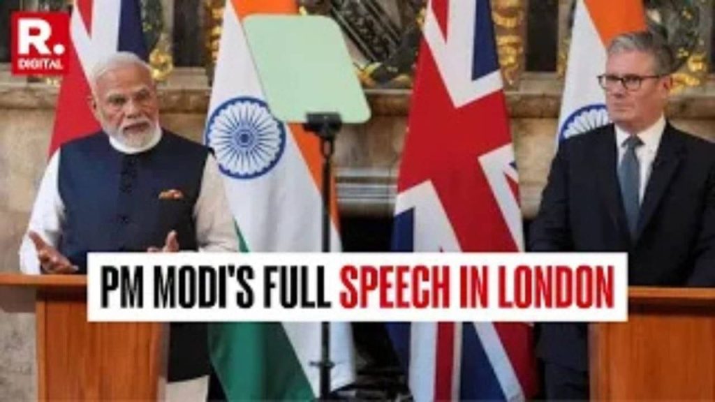 UK-India Sign Historic Trade Deal: PM Modi’s Strong Push for Growth & Market Access