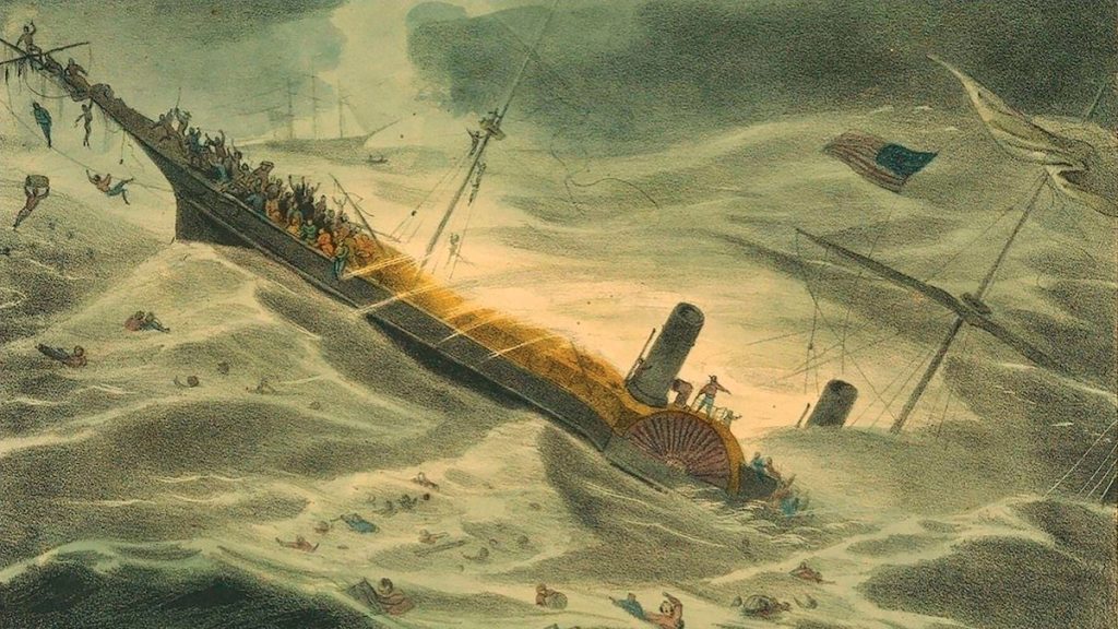 How one shipwreck and a cargo of lost gold sparked a U.S. financial panic