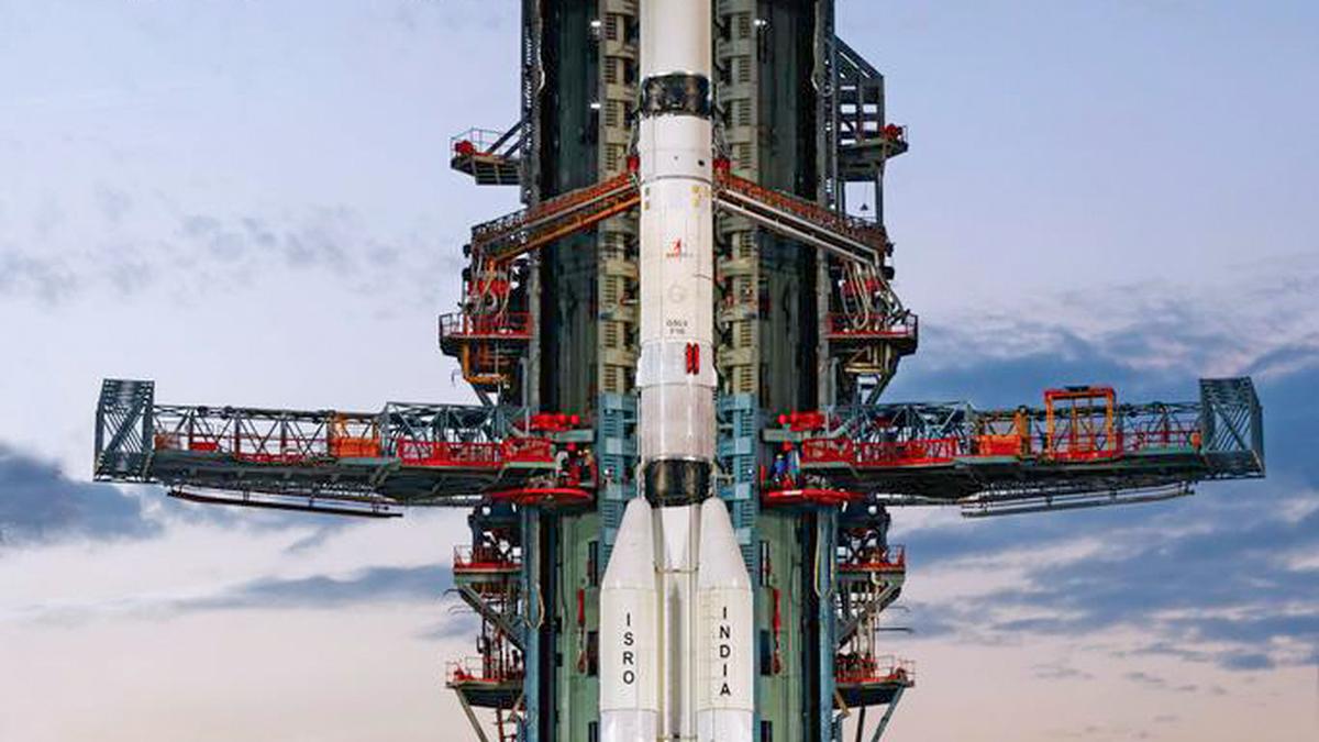 nisar-satellite-mounted-on-gslv-for-launch-on-july-30,-2025