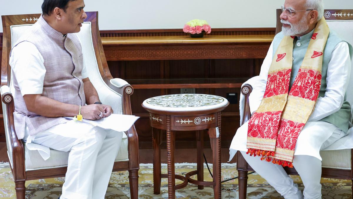 assam-cm-meets-pm-modi,-finance-and-coal-ministers-in-delhi