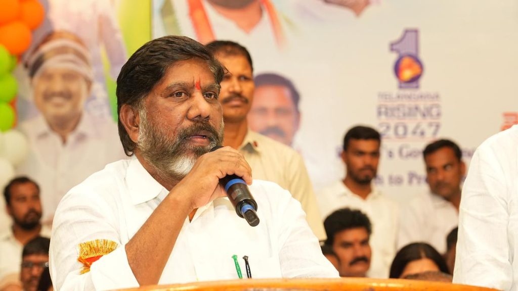 Telangana Deputy CM Mallu Bhatti Vikramarka Calls on Centre to Clear BC Bills