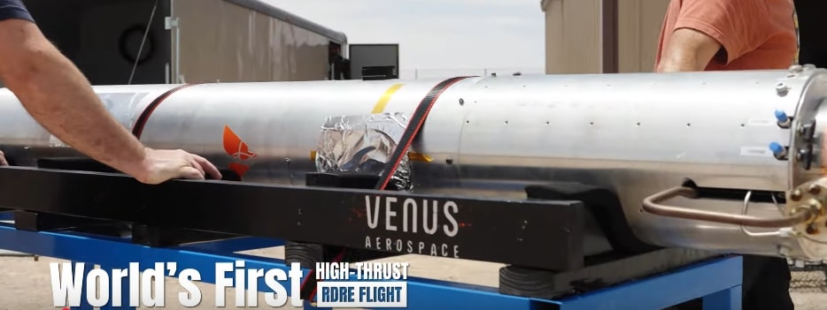 Venus Aerospace Has First High Thrust Rotating Detonation Engine Flight