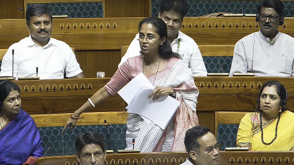 Supriya Sule Alleges ₹4,800-Crore Scam in Ladki Bahin Yojana