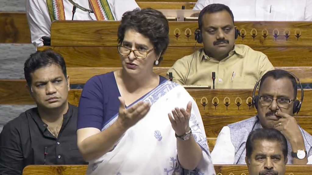 Priyanka Gandhi Criticizes Centre Over Wayanad Rehabilitation Delay