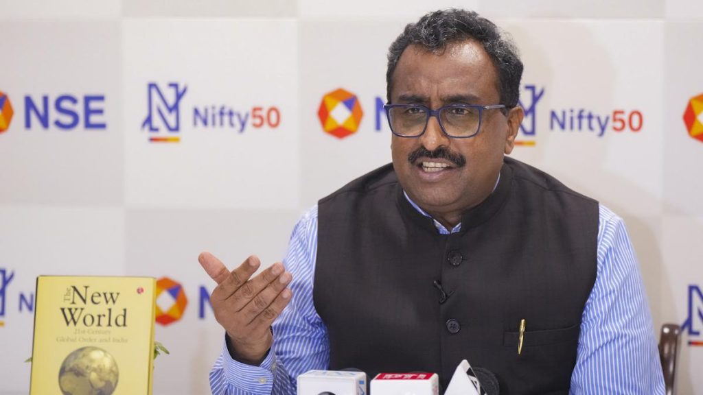China Factor, Strategic Autonomy Drive Trump's Tariff Policy: Ram Madhav
