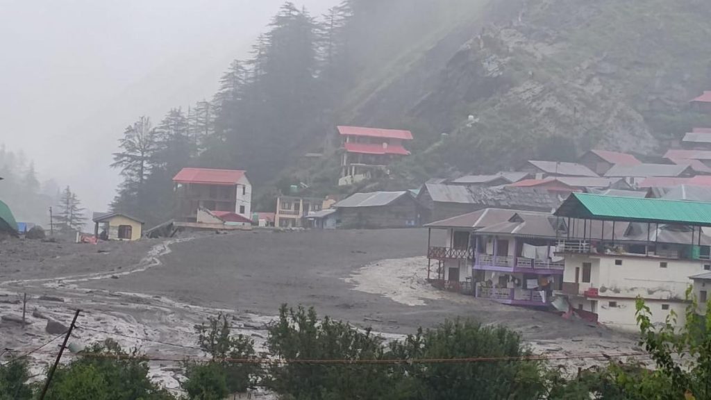Uttarakhand Cloudburst: Five Dead, Several Missing in Uttarkashi
