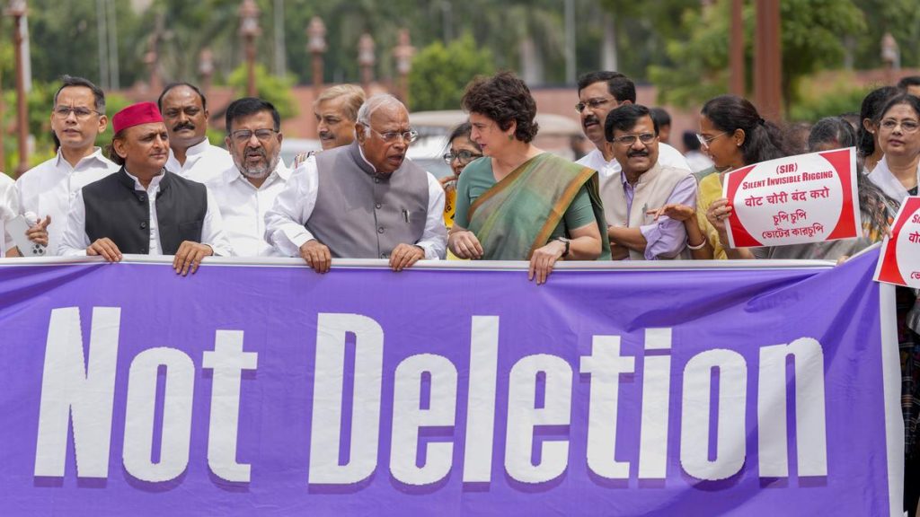 INDIA Bloc Demands SIR Issue Discussion in Parliament: Kharge