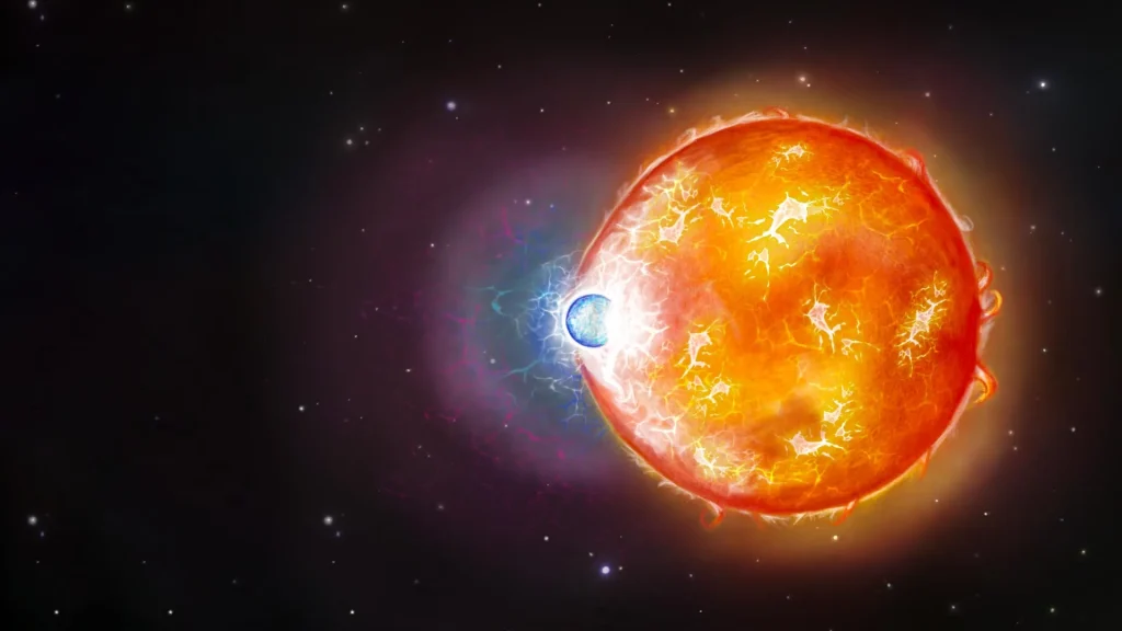 Hubble just exposed a rare and violent star collision