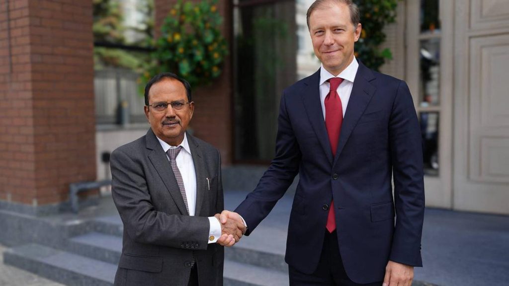 NSA Doval, Russia's Deputy PM Discuss Military-Technical Cooperation