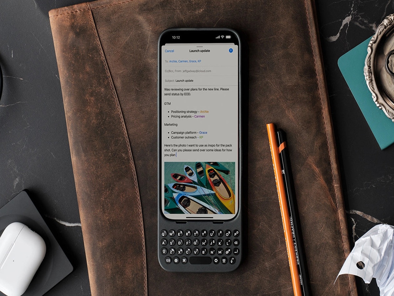 Bring back BlackBerry vibes with this viral iPhone keyboard case — now $99 (reg. $139)