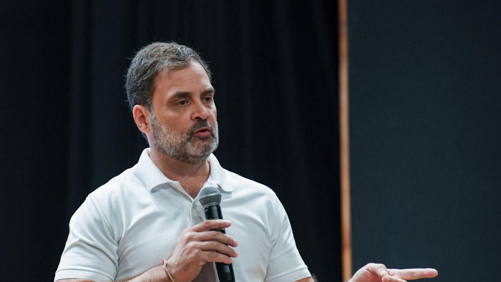 Karnataka CEO Seeks Rahul Gandhi's Proof of Alleged Double Voting Claim