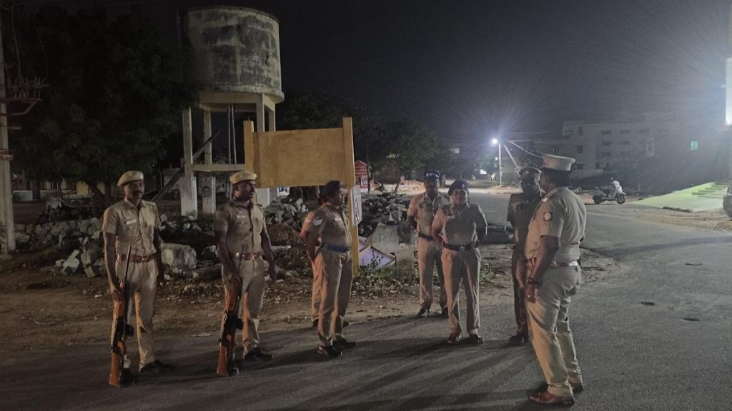 Security Tightened in Karur After Demolition of 'Caste Wall