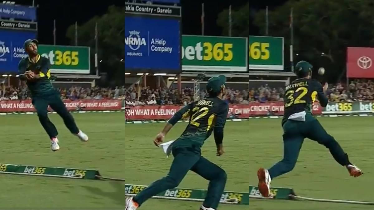 AUS vs SA T20I: Glenn Maxwell Pulls Off A Jaw-Dropping Boundary Rope Catch; Is It Legal Under Updated ICC Regulations?