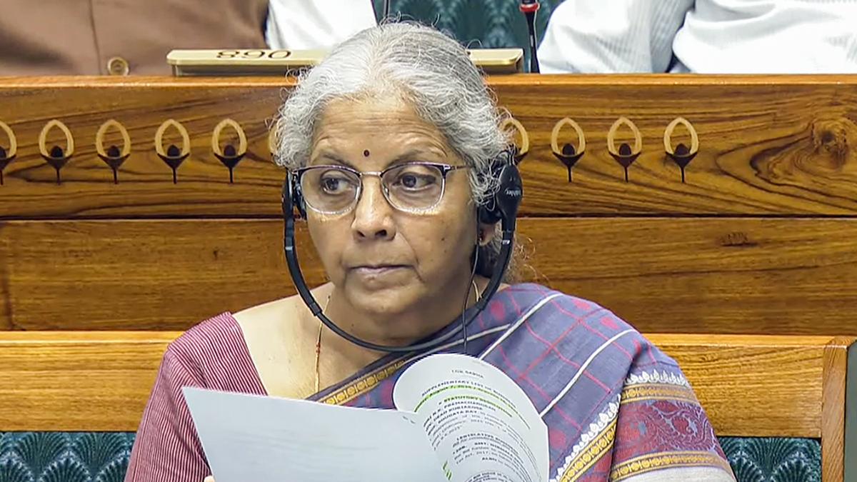 parliamentary-proceedings:-sitharaman-introduces-modified-income-tax-bill-in-lok-sabha