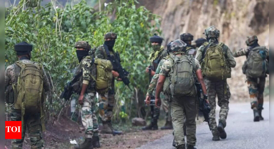 Gunfight with terrorists in Kishtwar