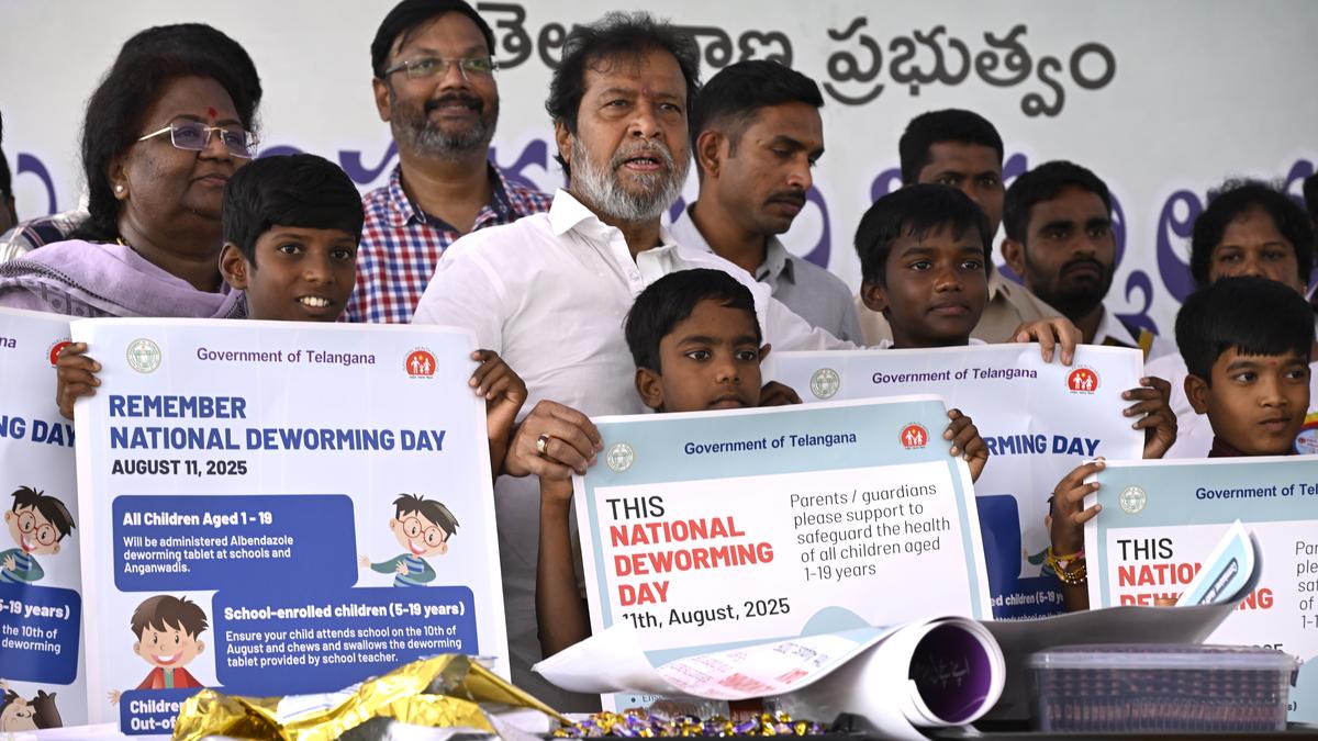 small-tablet,-big-impact:-telangana-kicks-off-mega-deworming-drive-for-nearly-1-crore-children