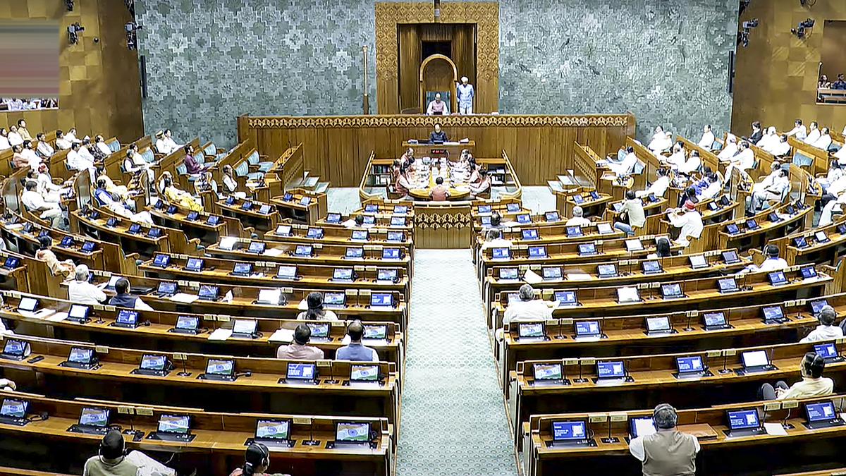 lok-sabha-passes-indian-ports-bill-amid-din-by-opposition-on-bihar-voter-roll-issue