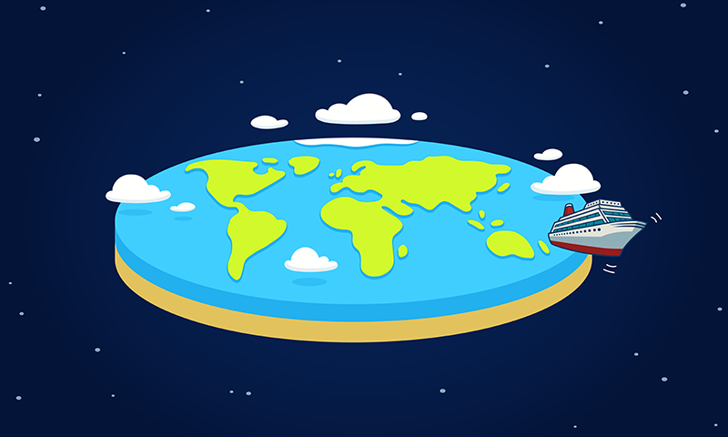 Flat Earthers on a Cruise