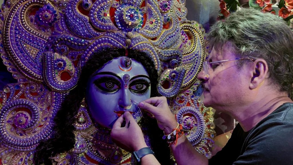 45 Days to Durga Puja: Kumartuli Artists in Peak Production Mode