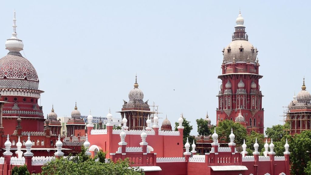 Madras HC Flags Delay in ₹98.25-Crore Contract Case Linked to S.P. Velumani