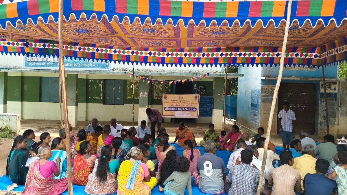 residents-pass-resolution-against-stone-quarry-at-gram-sabha-meeting-in-ranipet