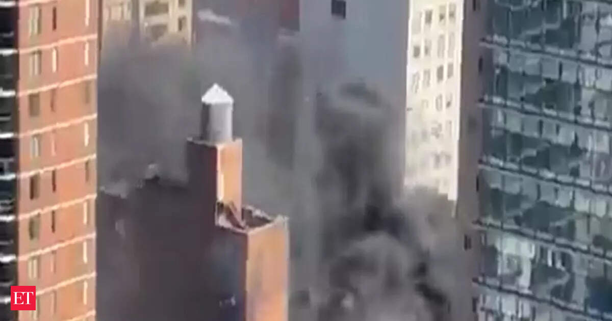 Video captures massive explosion in New York