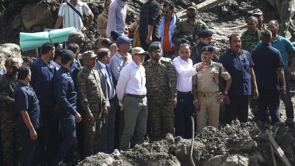 Kishtwar Cloudburst: J&K CM Omar Abdullah Visits Chasoti to Assess Damage