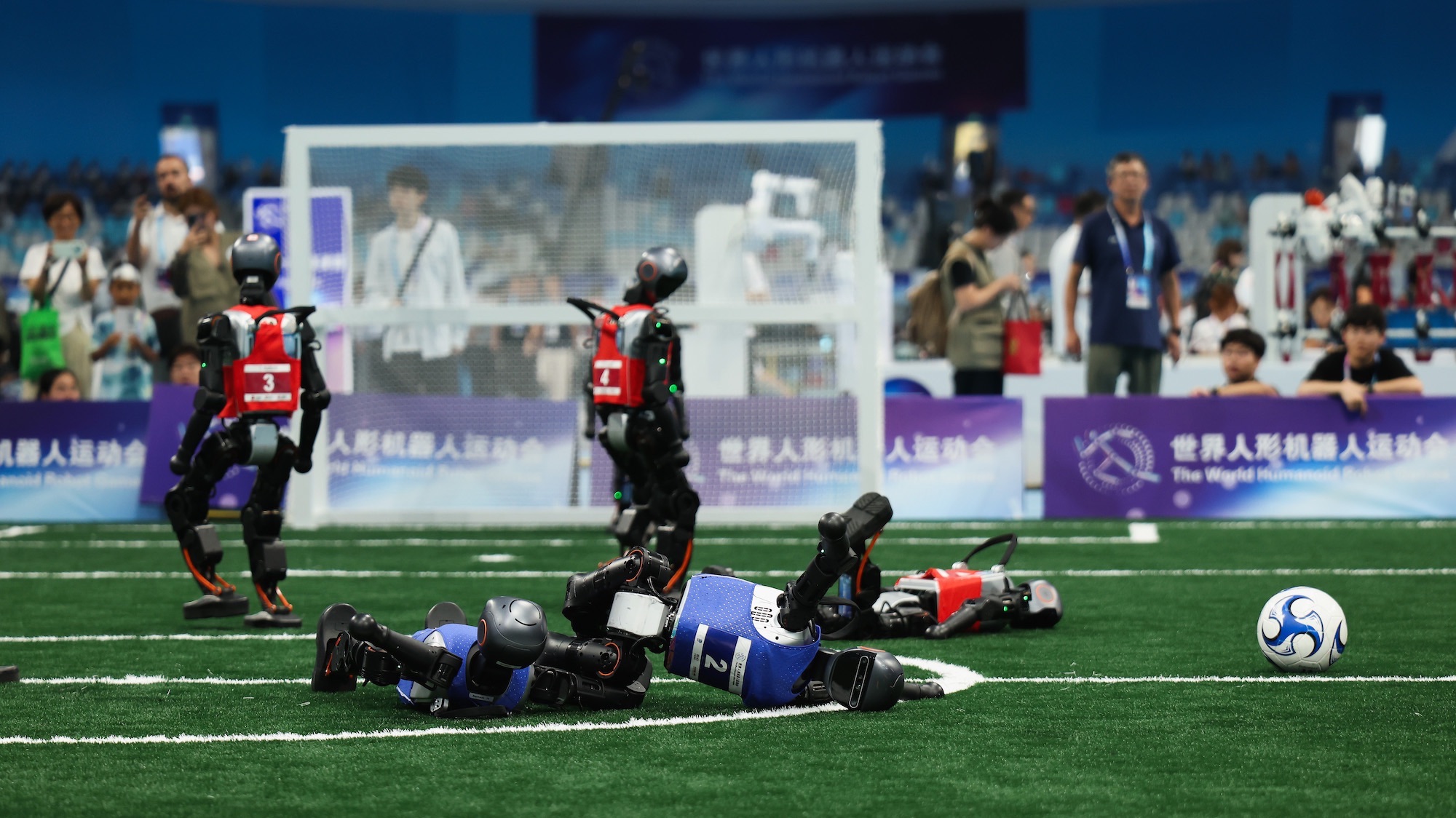 The world’s first robot games were a clumsy mess