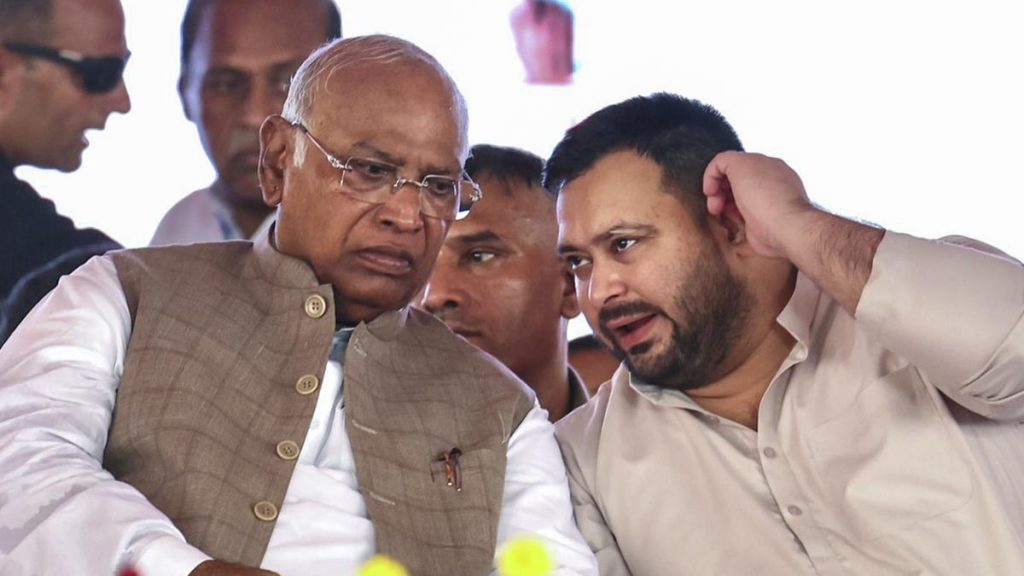 Tejashwi Yadav Accuses BJP of Misusing EC to Undermine Voting Rights