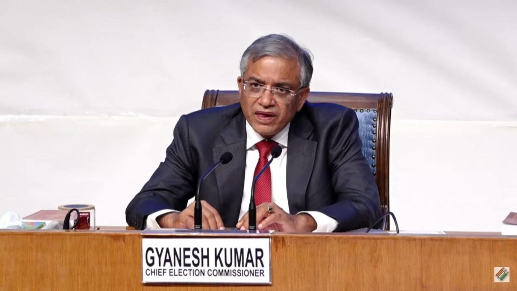 CEC Gyanesh Kumar: Misinformation Campaign Targeting Bihar Polls