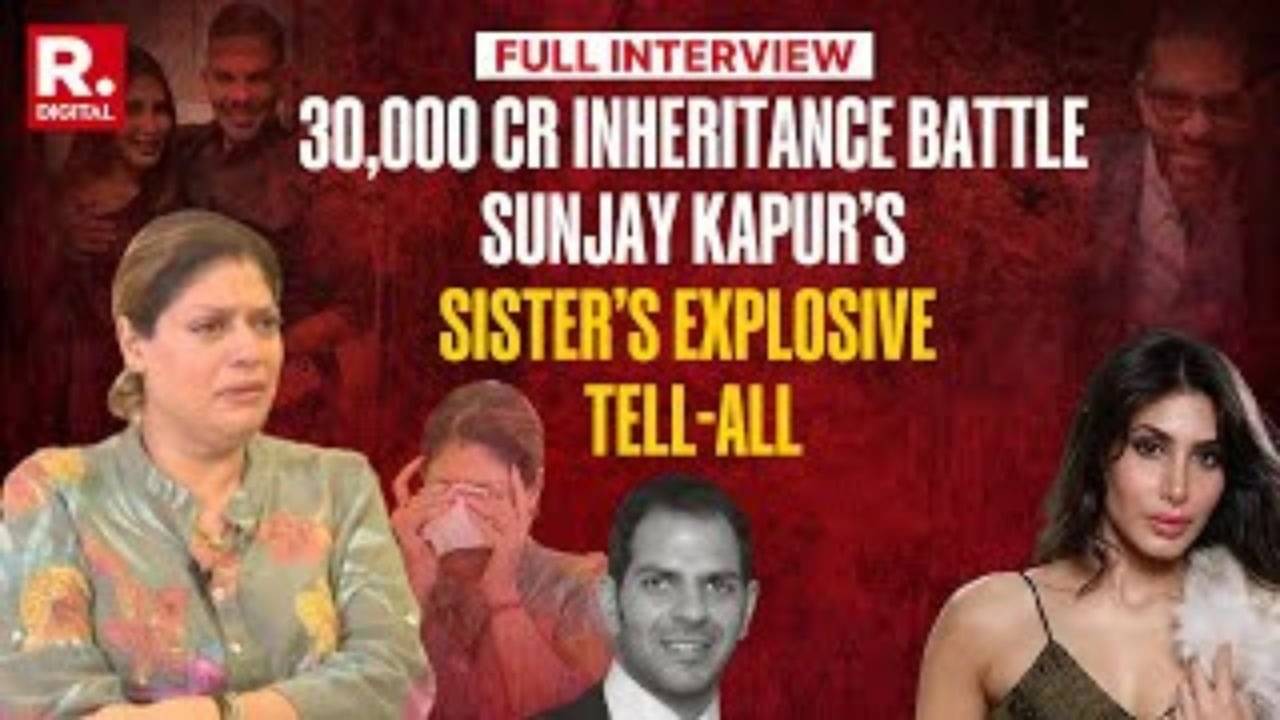 Mandhira Kapur’s Explosive Interview on Sunjay Kapur’s 30,000 Cr Inheritance Dispute