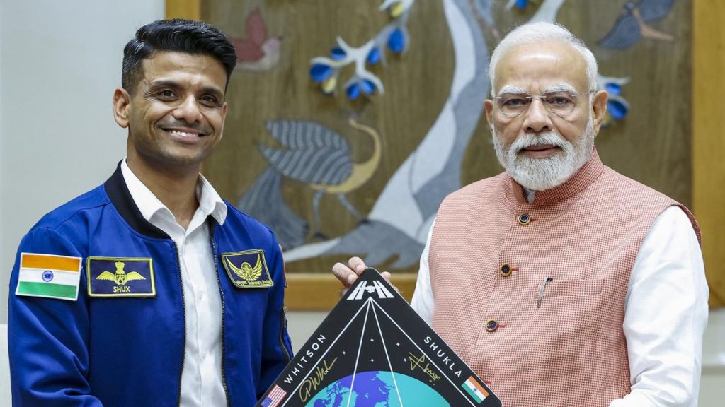 Global Interest Builds Around Gaganyaan, Shubhanshu Shukla Shares with PM Modi