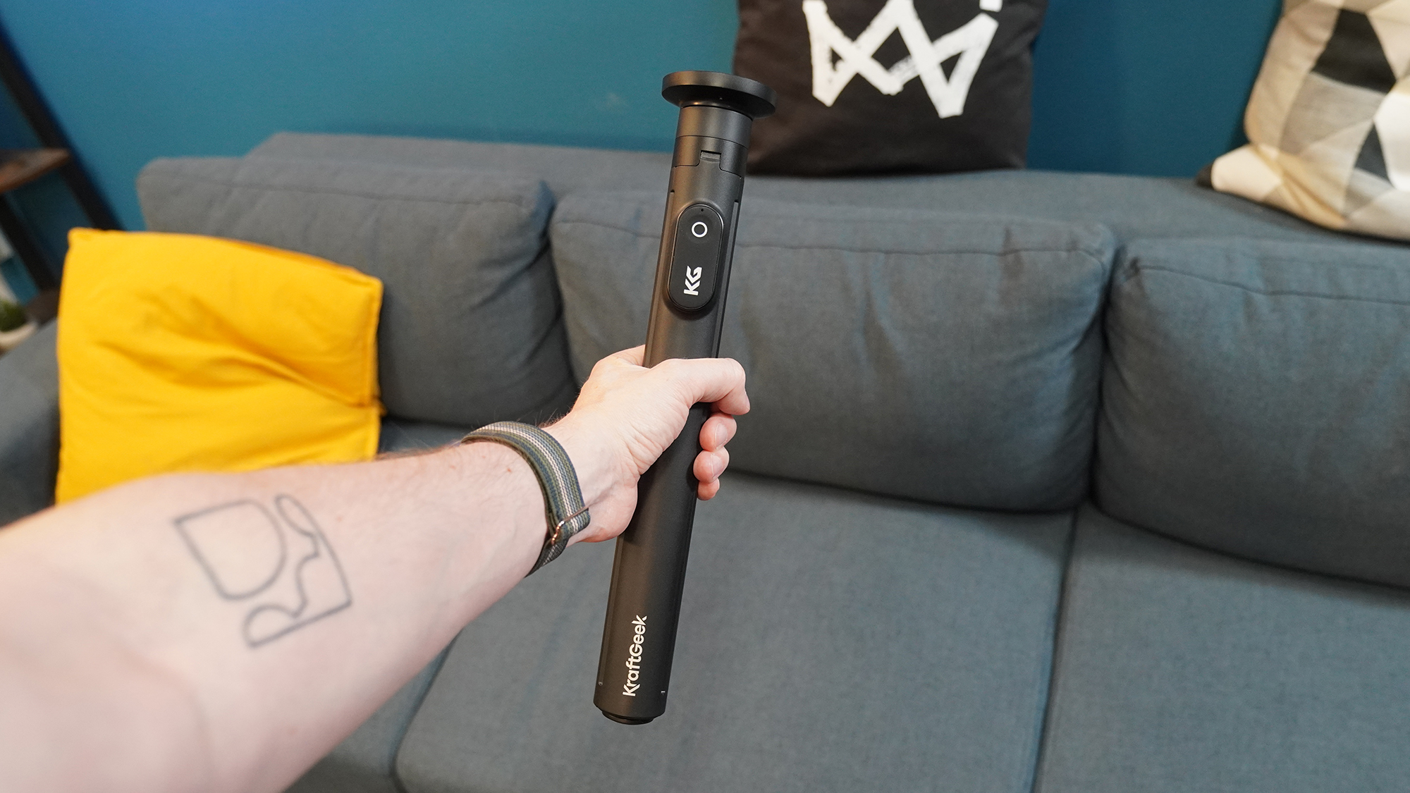 Kraftgeek Just Tap Tripod review: Compact, clever MagSafe tripod meets selfie stick