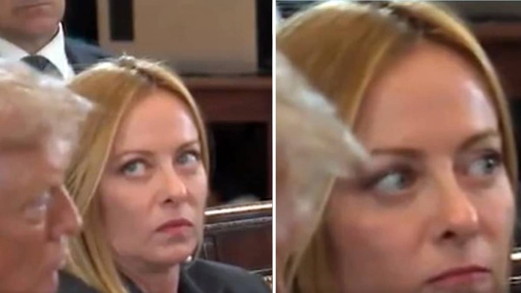 Caught On Cam: Italian Prime Minister Giorgia Meloni’s Eye-Roll Moment at White House Meeting Goes Viral