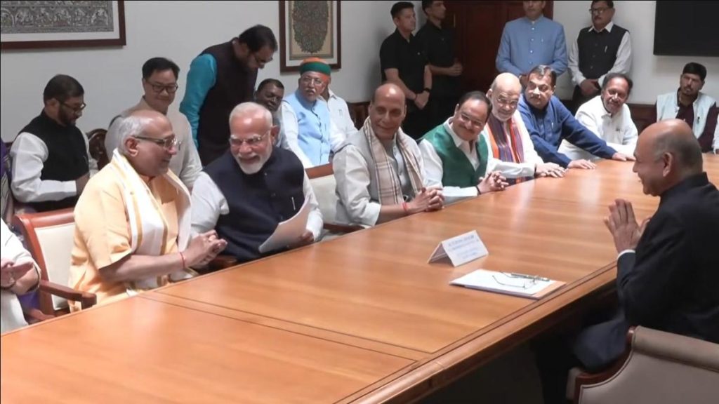 C.P. Radhakrishnan Nominated as NDA's Vice-Presidential Candidate