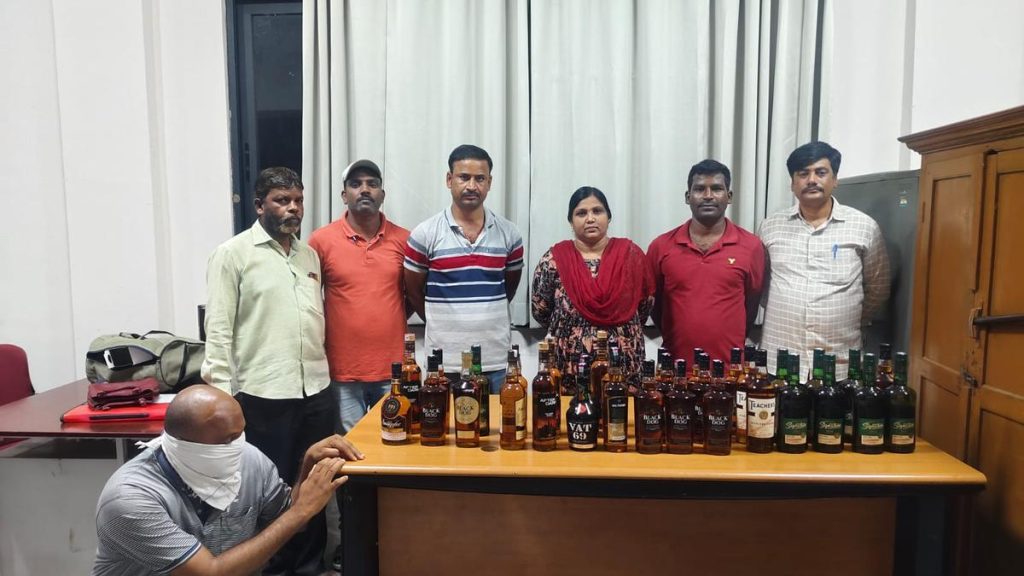 Mahbubnagar Man Arrested for Selling Army Canteen Liquor; 33 Bottles Seized