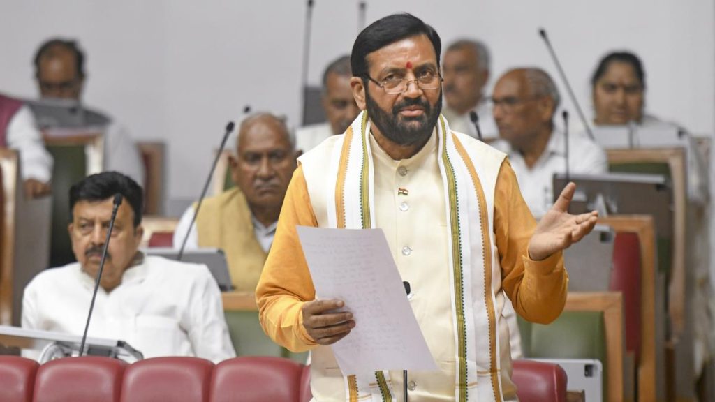 Haryana teacher’s death | Uproar in House amid Congress demands for discussion on law and order