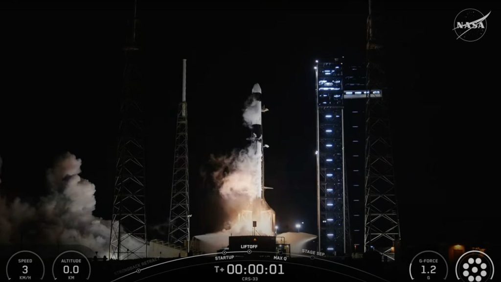 SpaceX launches 5,000 pounds of cargo to the International Space Station, lands rocket at sea