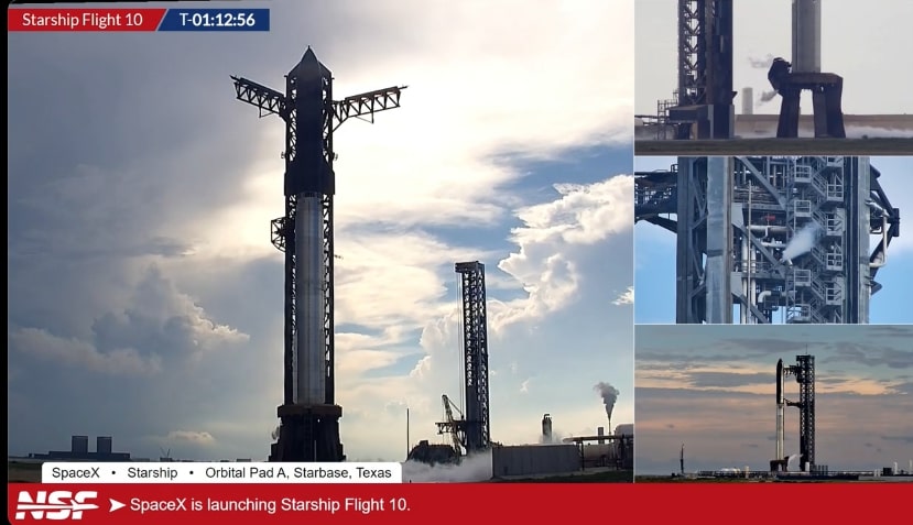 SpaceX Starship 10 Launch in Just Over One Hour