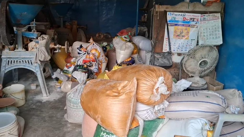 Police Seize 1.5 Tonnes of PDS Rice Near Ambur, Arrest Mill Owner