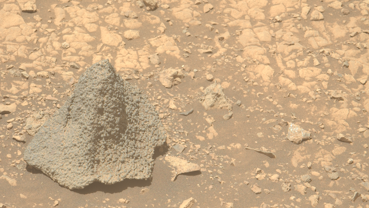 NASA’s Perseverance rover spies mysterious ‘helmet’ on Mars