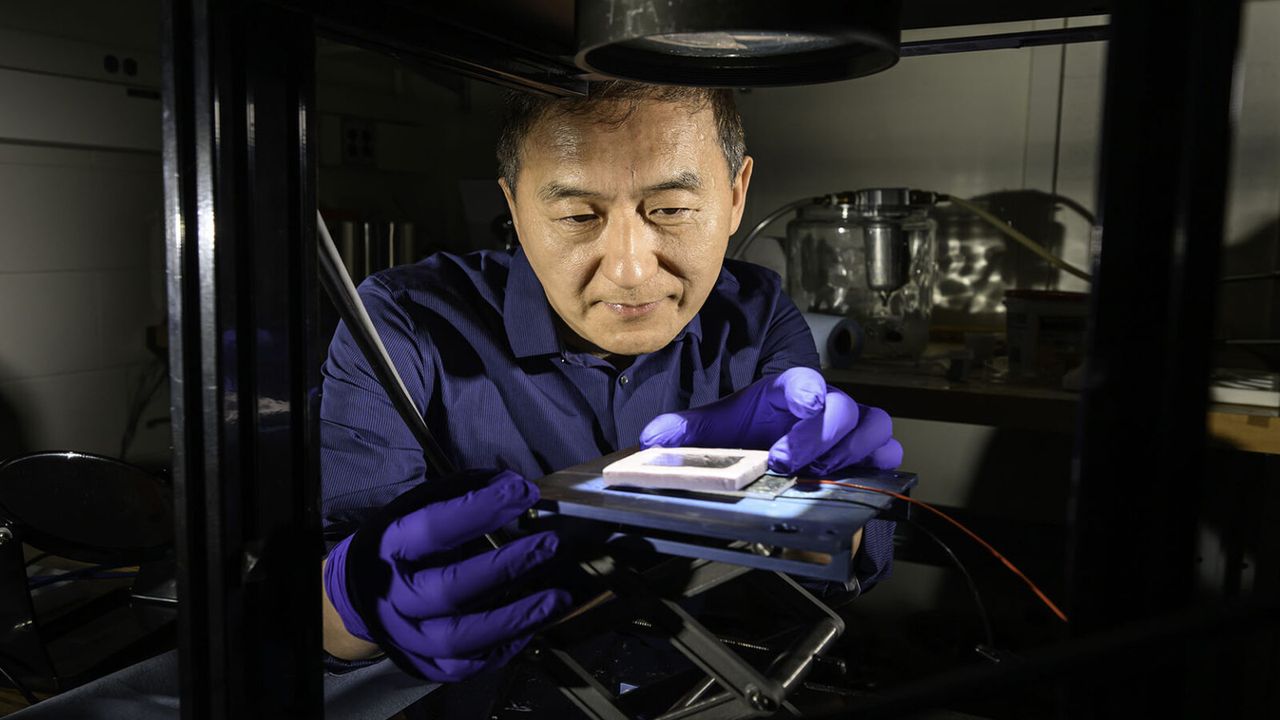 Laser-blasted ‘black metal’ could make solar technology 15 times more efficient