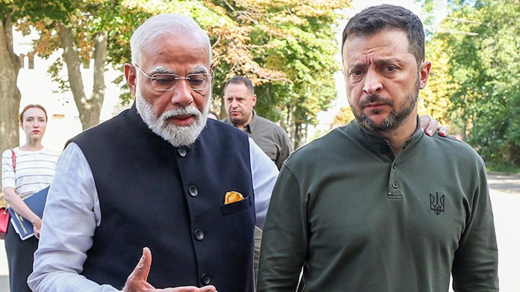 Zelenskyy Seeks India's Support in Resolving Russia-Ukraine Conflict
