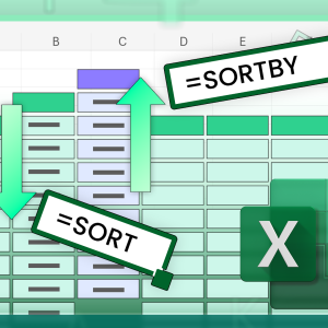 How to Use the SORT and SORTBY Functions in Microsoft Excel