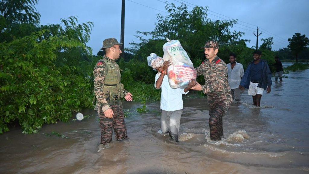 Indian Army mobilised for flood relief operations in Telangana’s Medak district