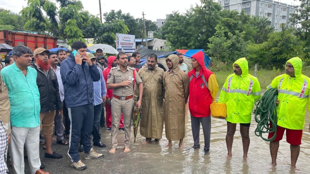 Telangana: Torrential Rains Batter Four Districts, Kamareddy and Nizamabad Hit Hard