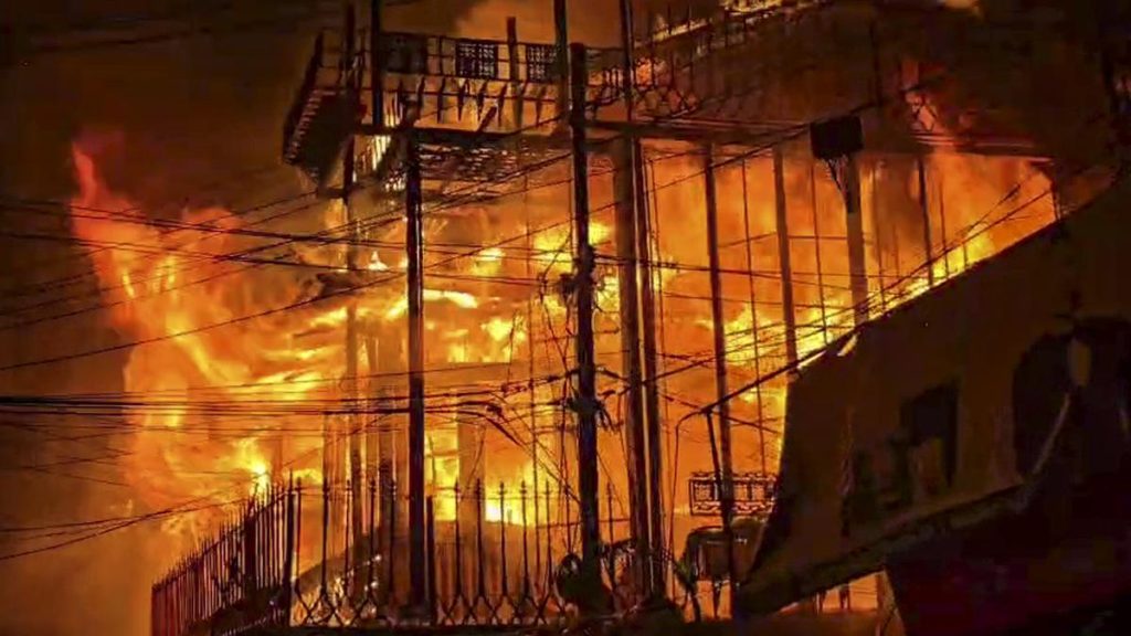 Fire Ravages Nainital's Old London House, Claims Elderly Woman's Life