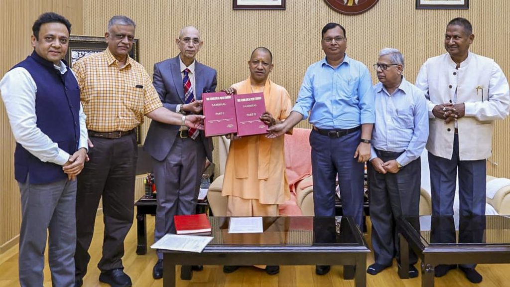 Judicial Panel Submits Detailed Report on Sambhal Violence to U.P. CM Adityanath