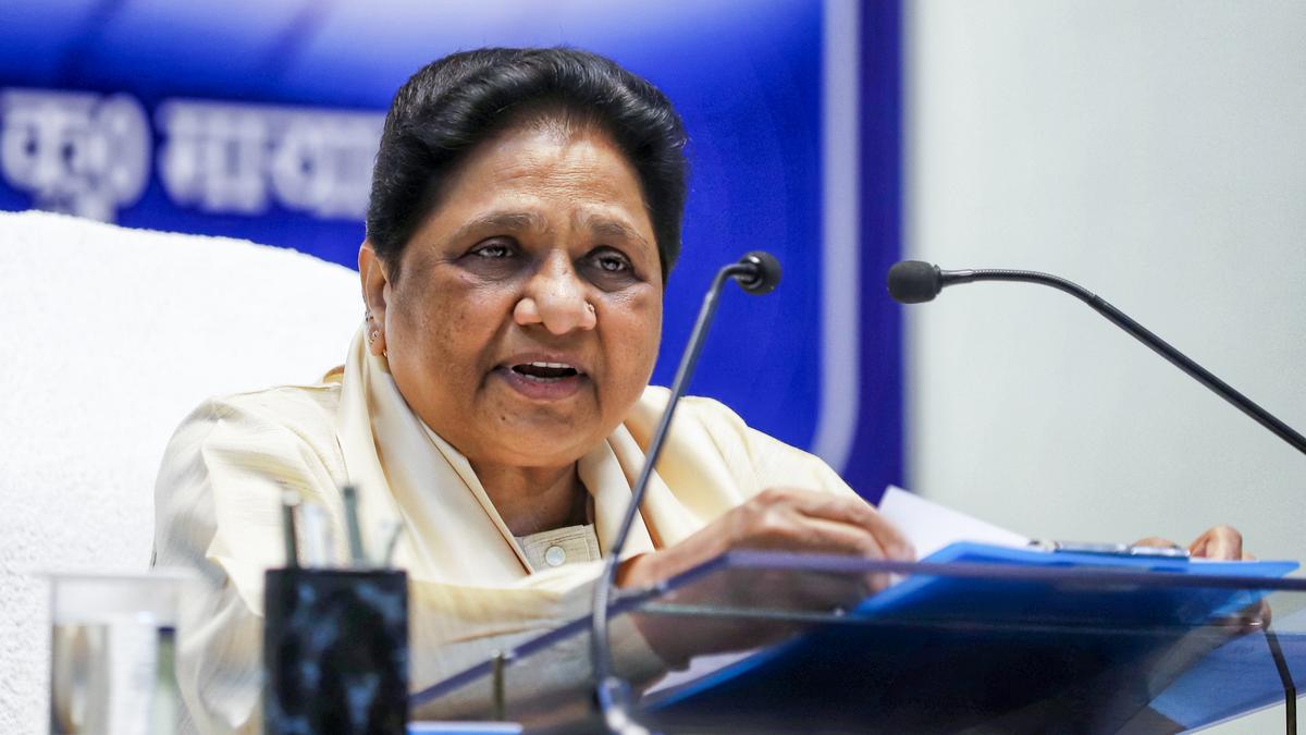 political-discourse-is-turning-toxic,-violent;-parties-must-stick-to-their-principles:-mayawati