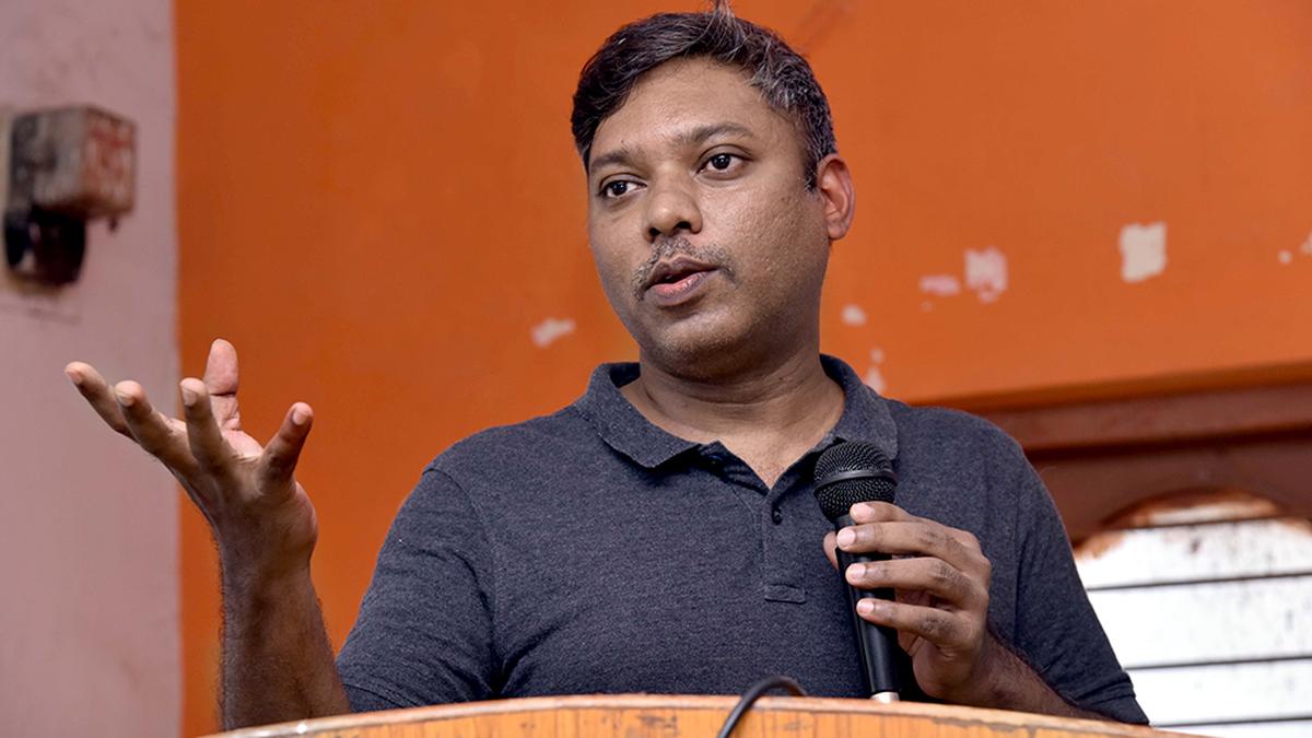 sasikanth-senthil-begins-indefinite-fast-against-the-centre-for-withholding-ssa-funds-from-tamil-nadu